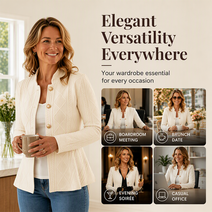🔥 Today’s Special Offer – Elegant gathered peplum blazer for women ✨ feminine silhouette, peplum cut, elegant