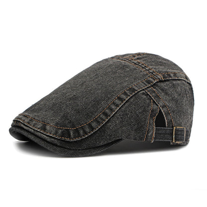 🧢Unisex Fit, Lightweight Comfort🎩 Unisex Vintage Beret Flat Cap – Lightweight Design | Perfect for Daily, Commute & Travel, Comfortable & Non-Pressing ✨