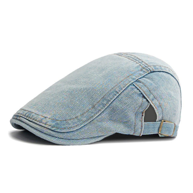 🧢Unisex Fit, Lightweight Comfort🎩 Unisex Vintage Beret Flat Cap – Lightweight Design | Perfect for Daily, Commute & Travel, Comfortable & Non-Pressing ✨