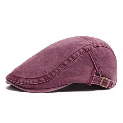 🧢Unisex Fit, Lightweight Comfort🎩 Unisex Vintage Beret Flat Cap – Lightweight Design | Perfect for Daily, Commute & Travel, Comfortable & Non-Pressing ✨