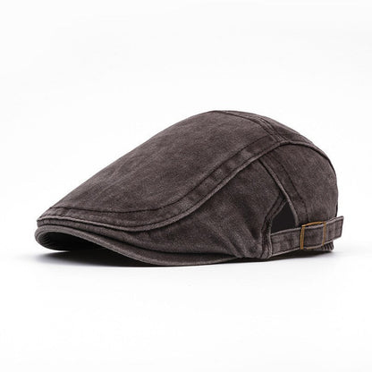 🧢Unisex Fit, Lightweight Comfort🎩 Unisex Vintage Beret Flat Cap – Lightweight Design | Perfect for Daily, Commute & Travel, Comfortable & Non-Pressing ✨