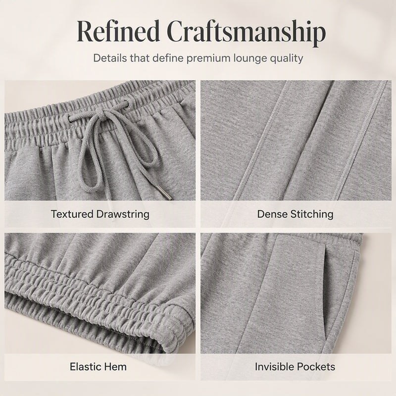 ✨ Effortless Wide-Leg Style | Women’s High-Waist Drawstring Pants