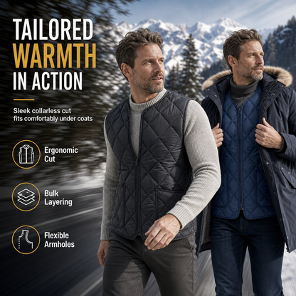 🖤🖤 Men's Winter Loose Fit Vest High Street Fashion Minimalist Sleeveless