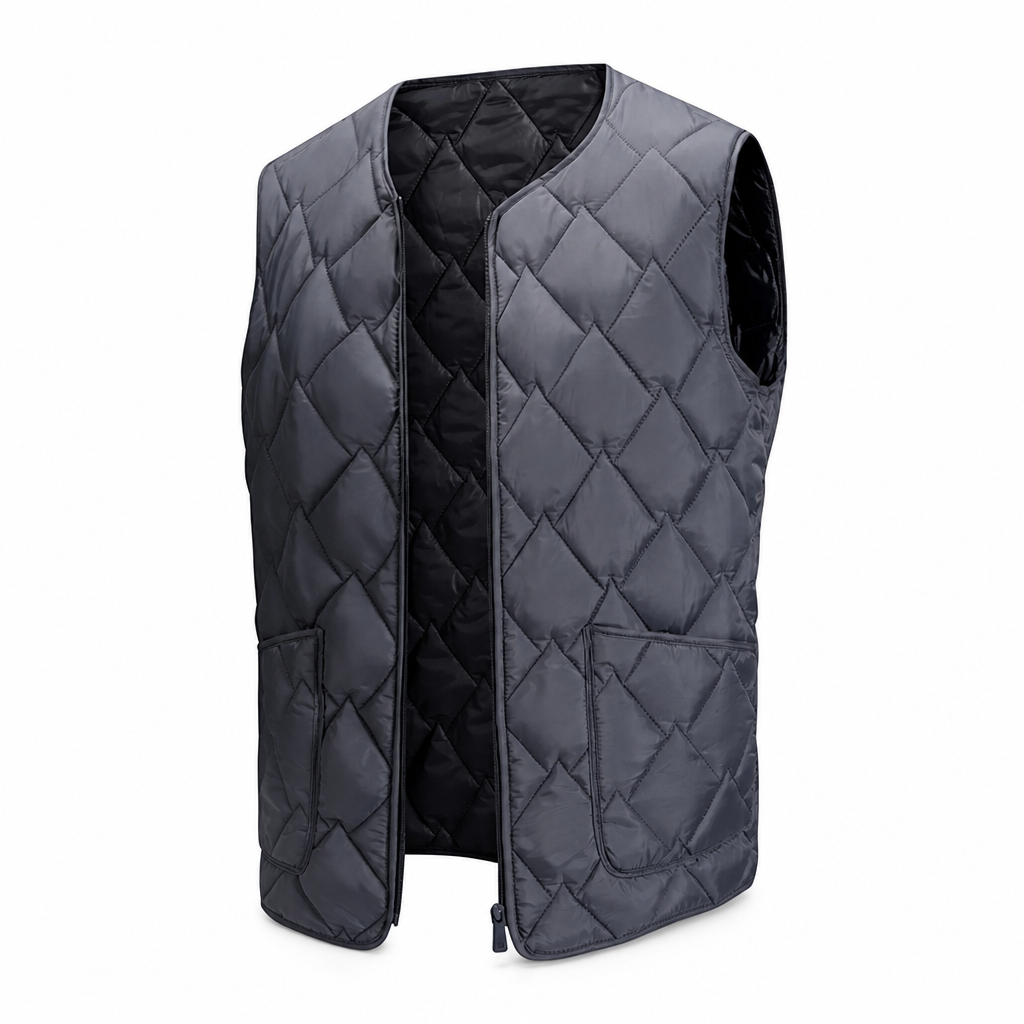 🖤🖤 Men's Winter Loose Fit Vest High Street Fashion Minimalist Sleeveless