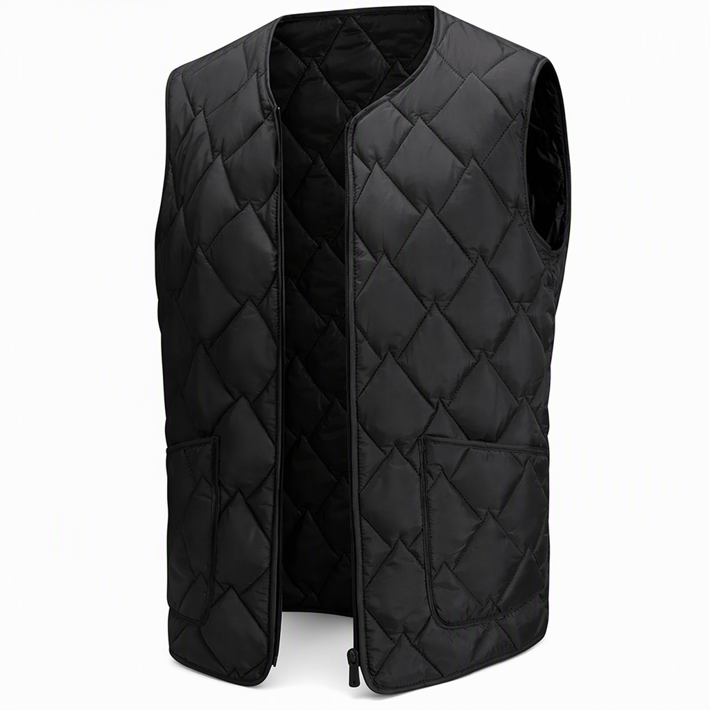 🖤🖤 Men's Winter Loose Fit Vest High Street Fashion Minimalist Sleeveless