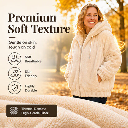 🔥🧥Women's Winter Cozy Hooded Jacket – Warm, Water-Repellent & Perfect for Layering ❄️