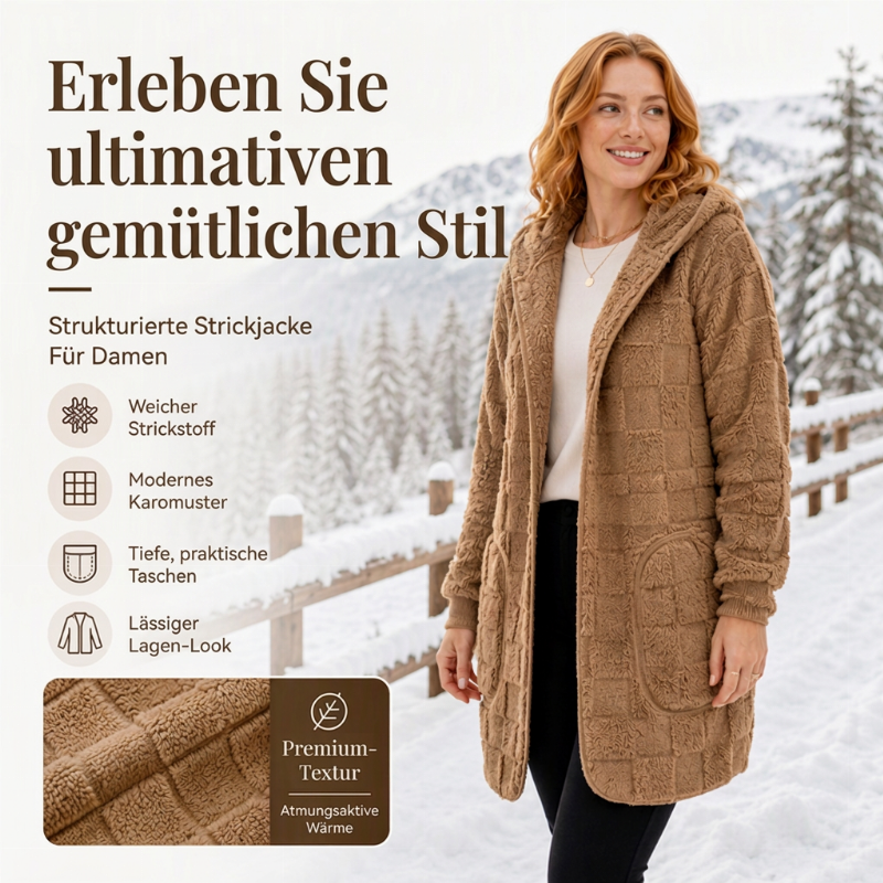 ❄️ Cozy Women's Hooded Winter Jacket – Snug, warm & always a great fit