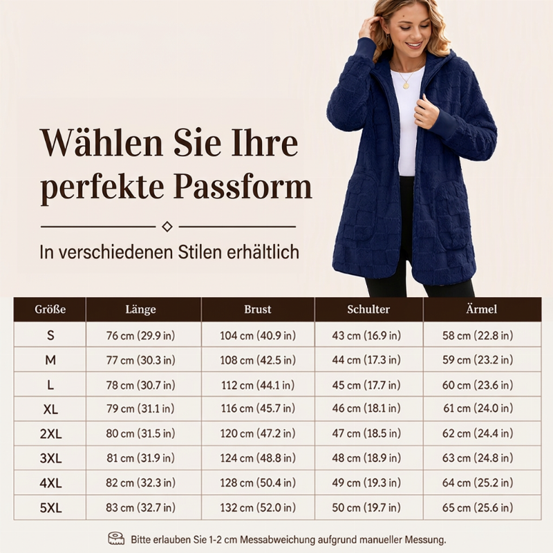 ❄️ Cozy Women's Hooded Winter Jacket – Snug, warm & always a great fit