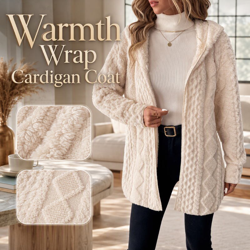 🌸💖Women’s Casual Plush Hooded Jacket