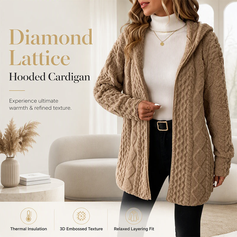 🌸💖Women’s Casual Plush Hooded Jacket