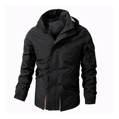 Men's Outdoor Windproof Hooded Jacket