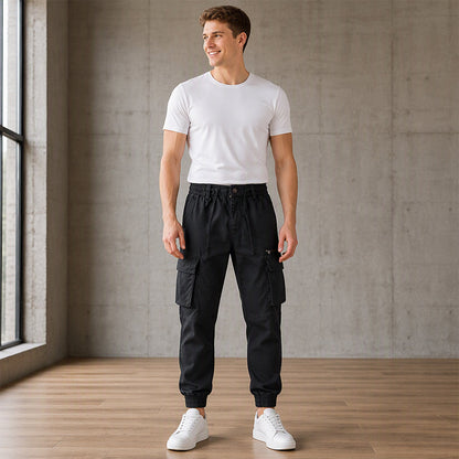 Men's Multi Pocket Jogger Cargo Pants