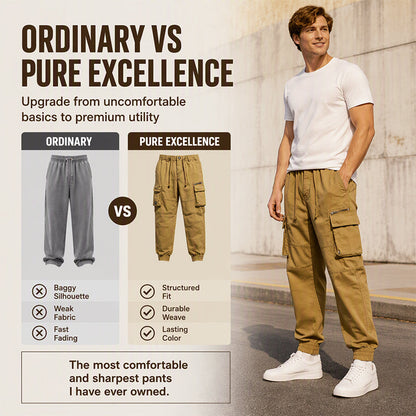 Men's Multi Pocket Jogger Cargo Pants