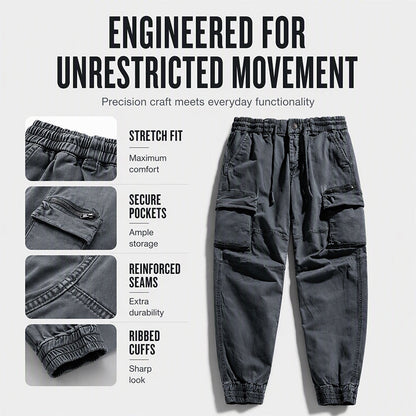 Men's Multi Pocket Jogger Cargo Pants